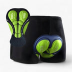 MEELANO Motorcykelshorts Polstrede Med 5D Gelpolstret Design Til Komfort Grøn