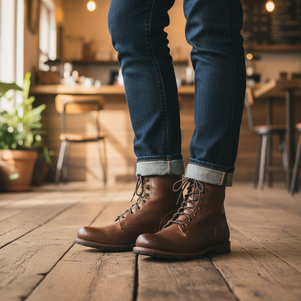 MEELANO Dame Retro Vinterstøvler Foldbare Ankelstøvler Med Komfort