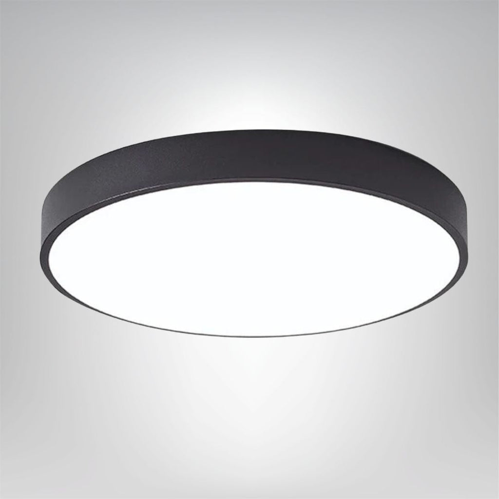 MEELANO Skandinavisk LED-loftlampe af træ til stue, soveværelse og entre