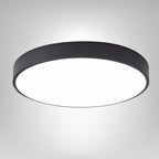 MEELANO Skandinavisk LED-loftlampe af træ til stue, soveværelse og entre