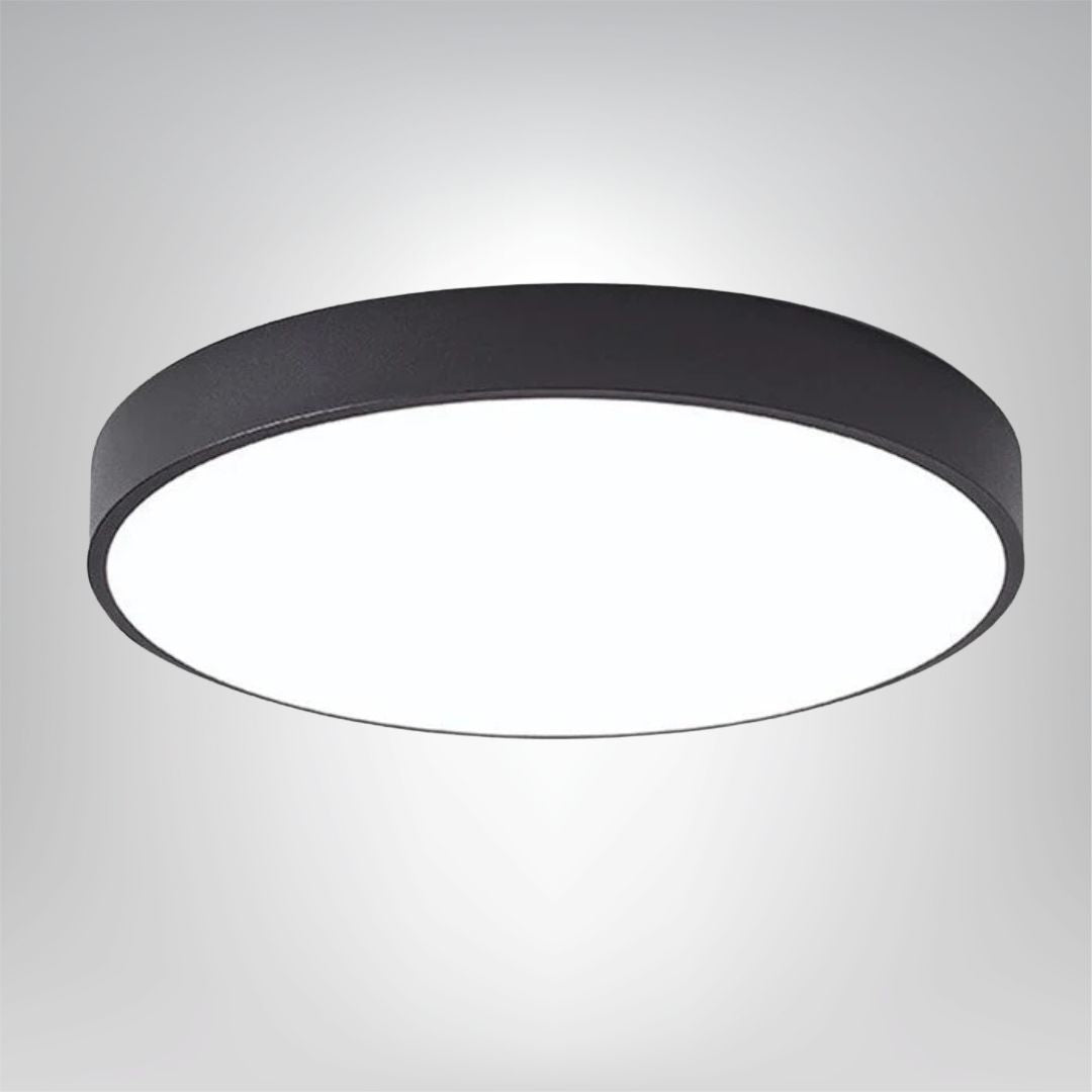 MEELANO Skandinavisk LED-loftlampe af træ til stue, soveværelse og entre