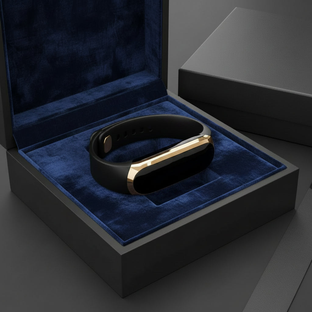 MEELANO Aktivitetsur – Smartwatch med Pulsmåler, Skridttæller, Søvnregistrering & Notifikationer, Sort, Guld eller Sølv