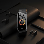 MEELANO Aktivitetsur – Smartwatch med Pulsmåler, Skridttæller, Søvnregistrering & Notifikationer, Sort, Guld eller Sølv