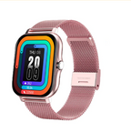 MEELANO Smartwatch med Fitnesstracker – Elegant Smartwatch med Touchskærm & Notifikationer, 4 Farver – StyleTrack