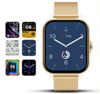 MEELANO Smartwatch med Fitnesstracker – Elegant Smartwatch med Touchskærm & Notifikationer, 4 Farver – StyleTrack