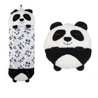 MEELANO Sovepose Og Bamse I Ét For Rolige Nætter Blød Komfort Leg Panda