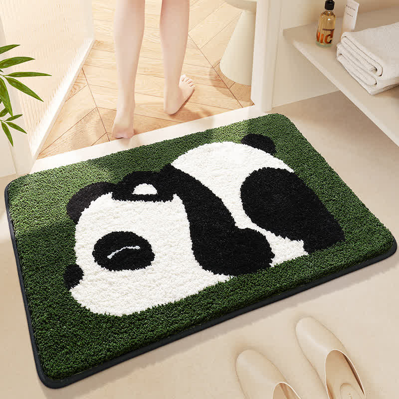 MEELANO Sød Panda Vandabsorberende Bademåtte C