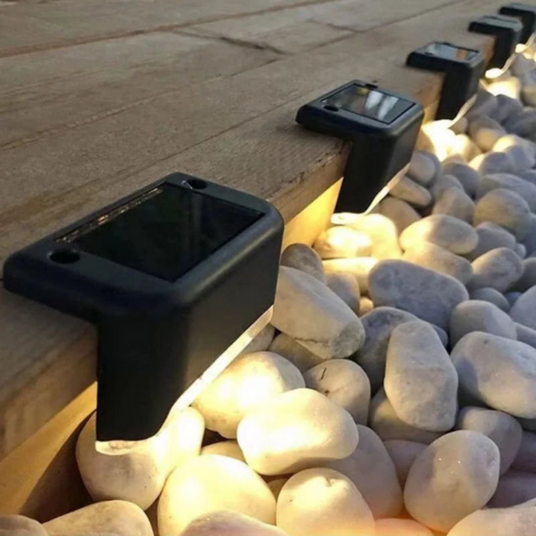 MEELANO Solglød – Solcelledrevet Udendørslampe til Have, Terrasse & Altan