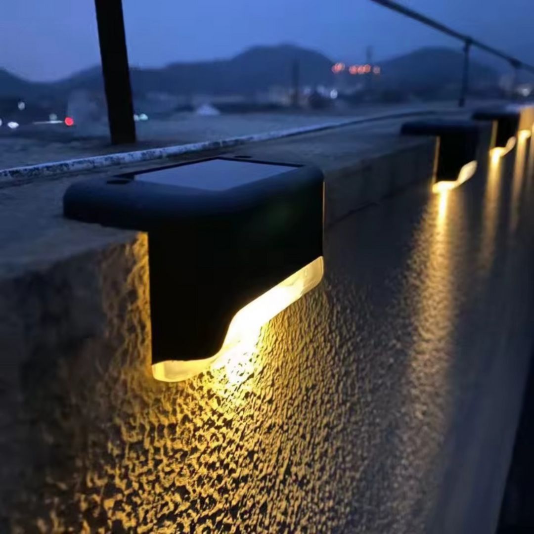 MEELANO Solglød – Solcelledrevet Udendørslampe til Have, Terrasse & Altan