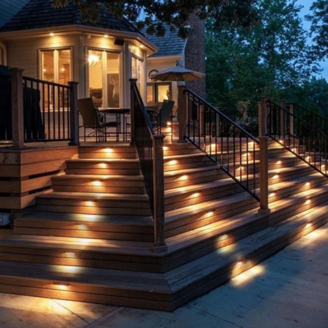 MEELANO Solglød – Solcelledrevet Udendørslampe til Have, Terrasse & Altan