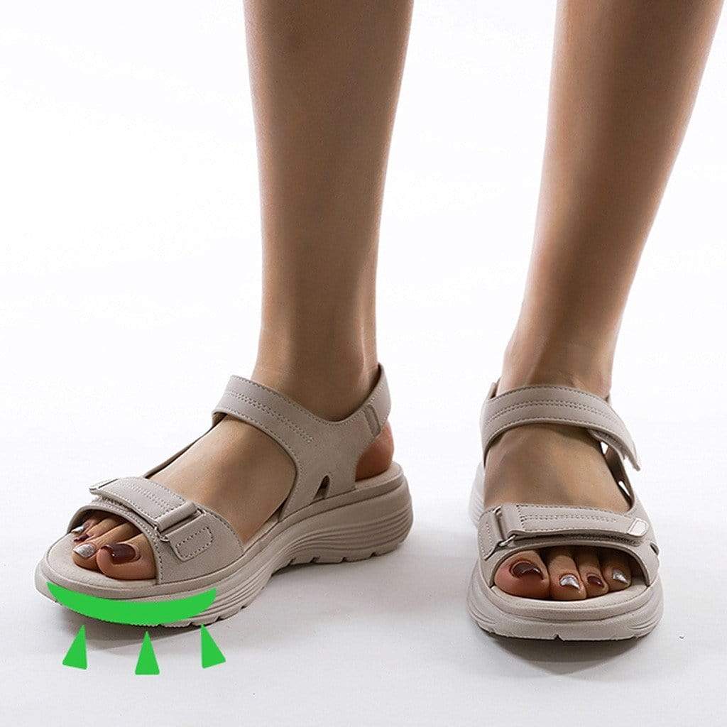 MEELANO Dame Sandaler – Medicinsk Støtte & Moderne Design til Lindring af Fodsmerter