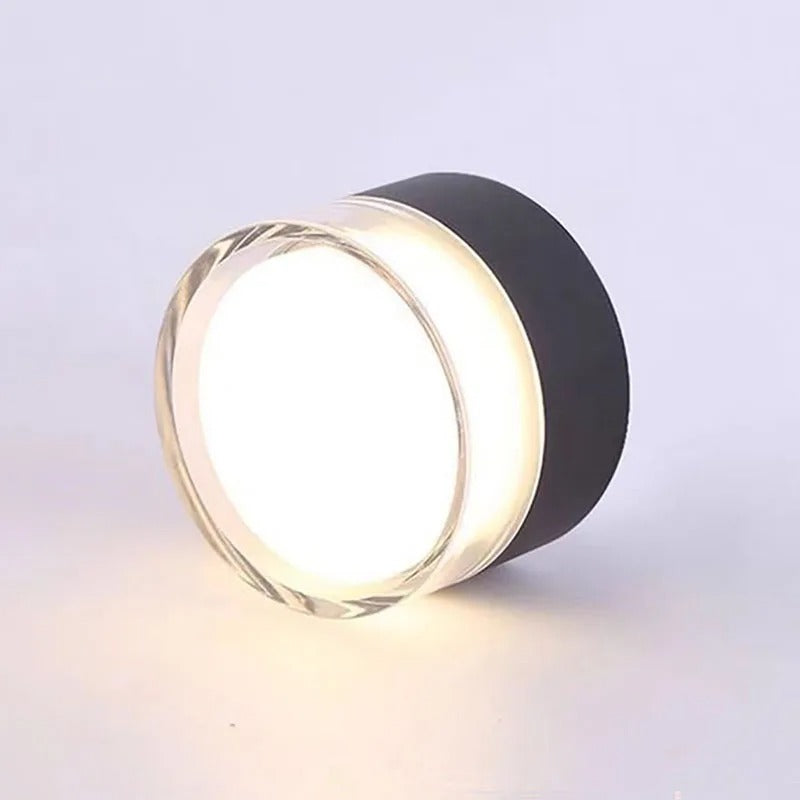 MEELANO Sort LED Loftlampe i Skandinavisk Design til Soveværelse Sort