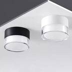 MEELANO Sort LED Loftlampe i Skandinavisk Design til Soveværelse