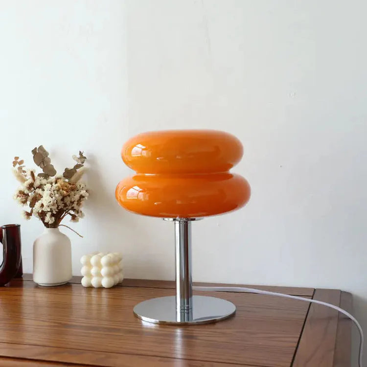 MEELANO Spinetta Retro Bordlampe Orange