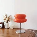 MEELANO Spinetta Retro Bordlampe Rød