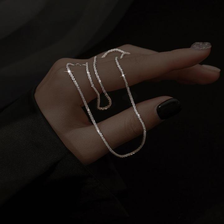 MEELANO Sølv Halskæder Sæt Til Hverdagslook Minimalistiske Smykker