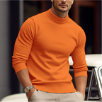 MEELANO Herretrøje Moderigtig Moderne Design Åndbarhed Komfort Kvalitet Orange