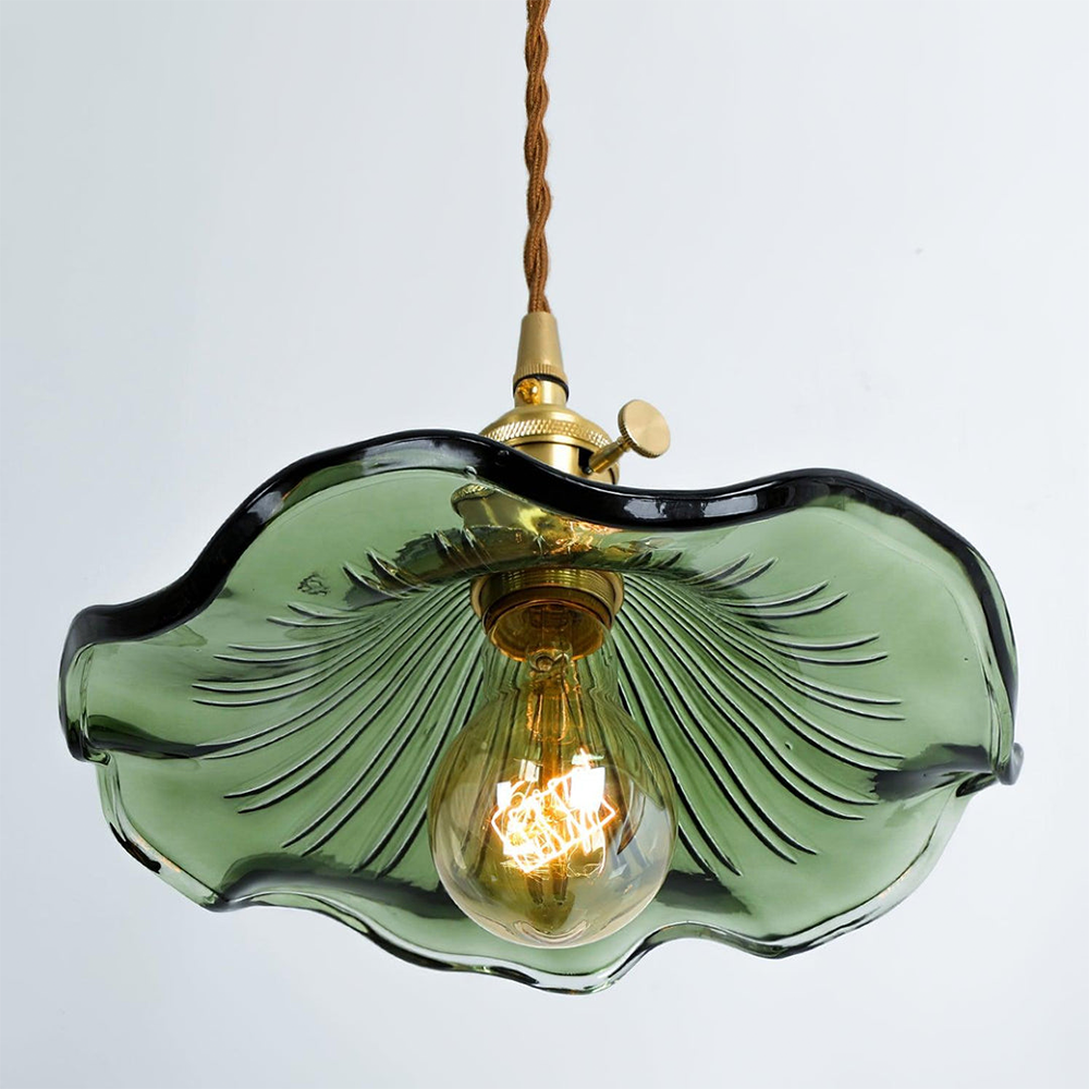 MEELANO Stilfuld hibiscusblomsterlampe