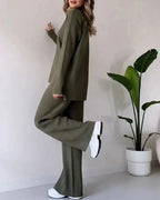 MEELANO Moderne Oversized To Delt Sæt Til Damer Med Komfort Og Stil