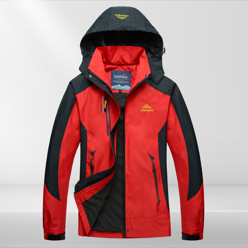 MEELANO Vandrerjakke Til Kvinder Udendørs Jakke Til Vandring Og Koldt Vejr Rød