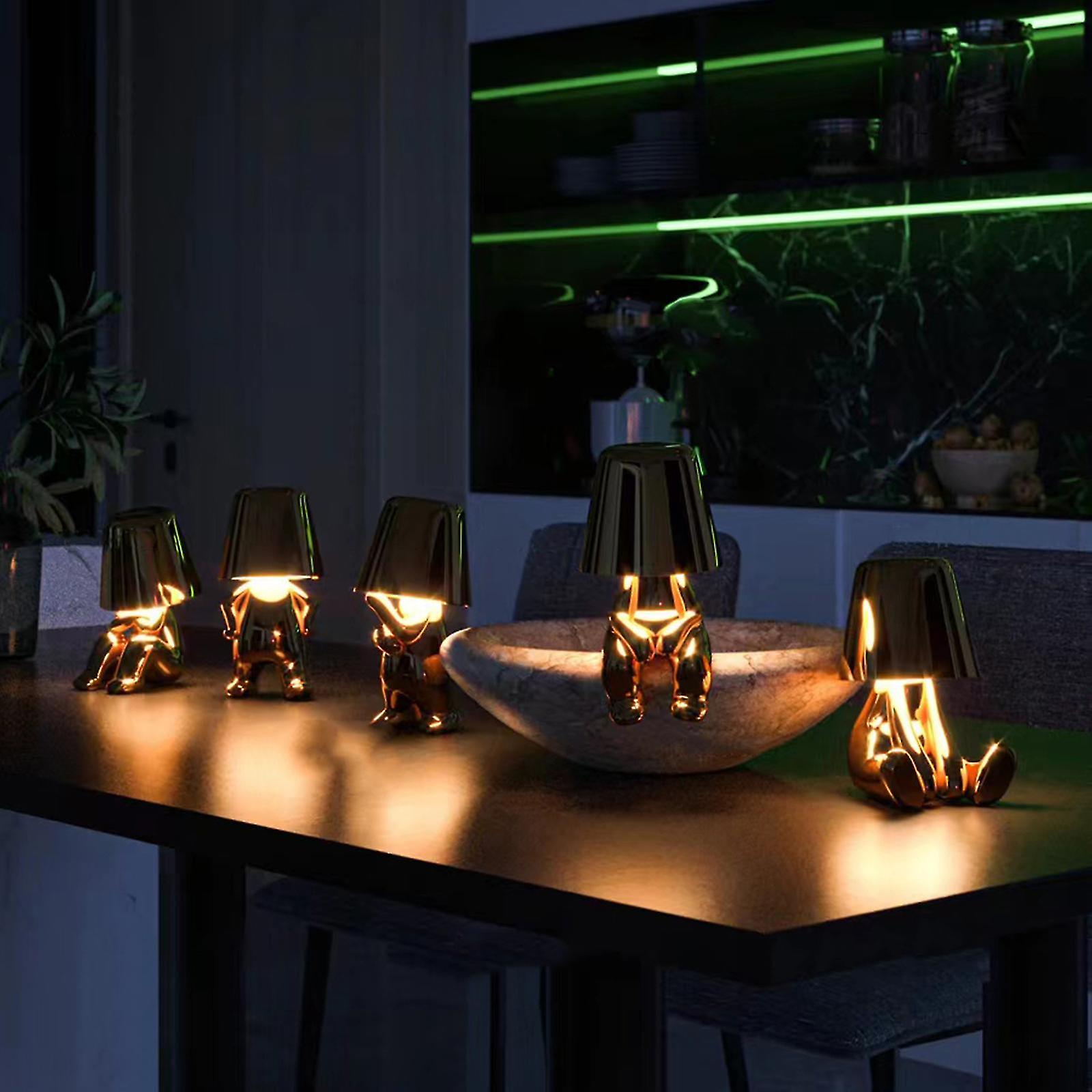 MEELANO Taavita Humanoid Lampe Til Stue Med Stil Og Charme Lys
