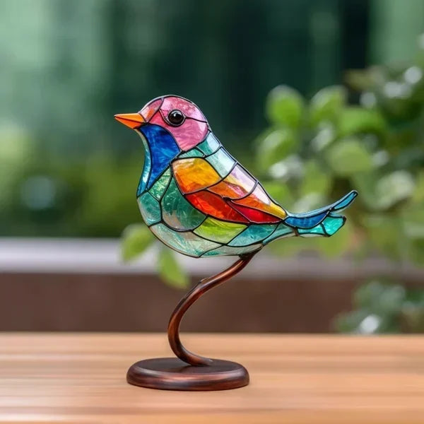 MEELANO Bordlampe Med Fugledesign Til Moderne Hjemmet 1 fugl