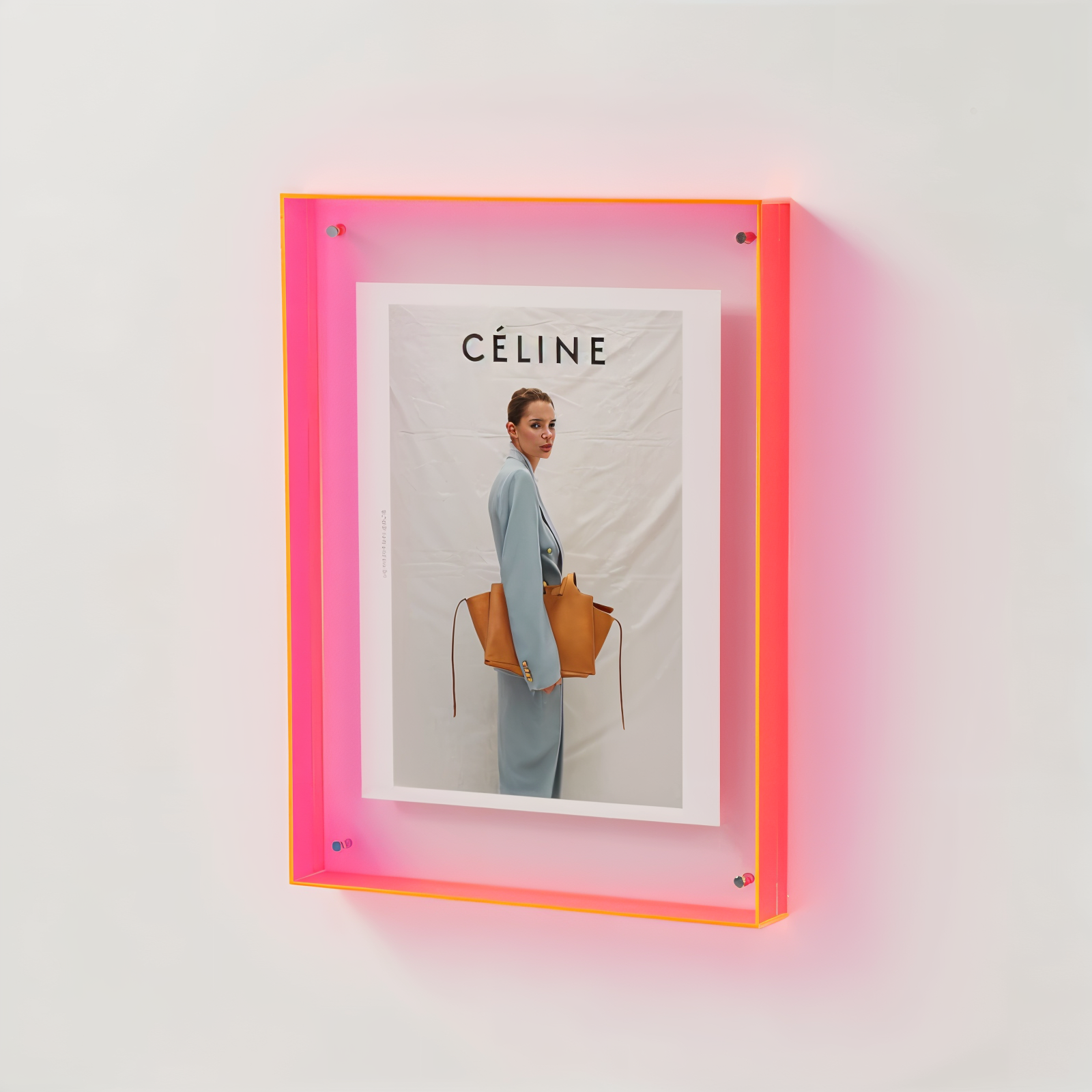 MEELANO Neonramme Vintage Stil Til Minder Hjemme Galleri G