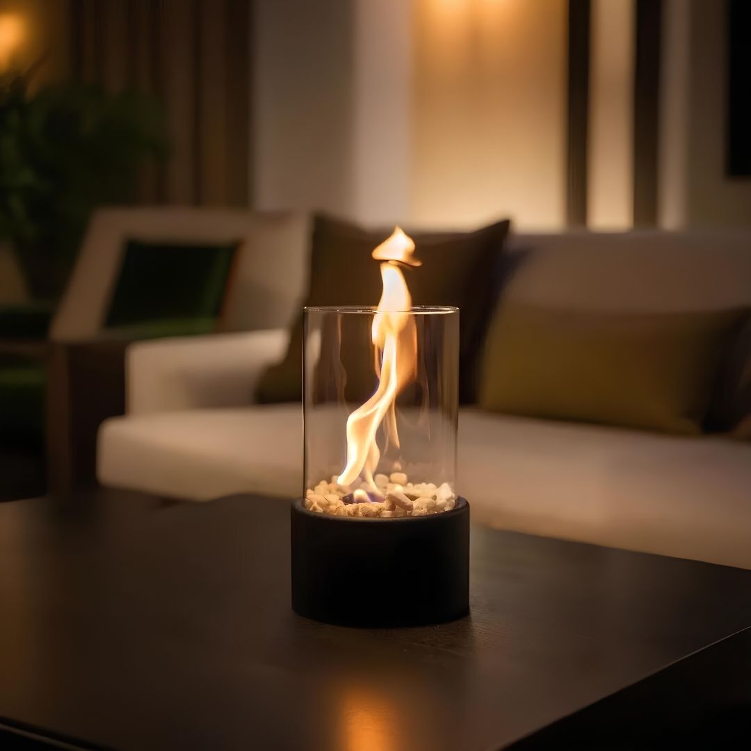 MEELANO Taavita Olielampe Tidløs Elegance Til Dit Rum Klassisk Lys Sort