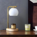 MEELANO Tamara Lysvarmerlampe – moderne hygge og stil Hvid