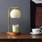 MEELANO Tamara Lysvarmerlampe – moderne hygge og stil Beige