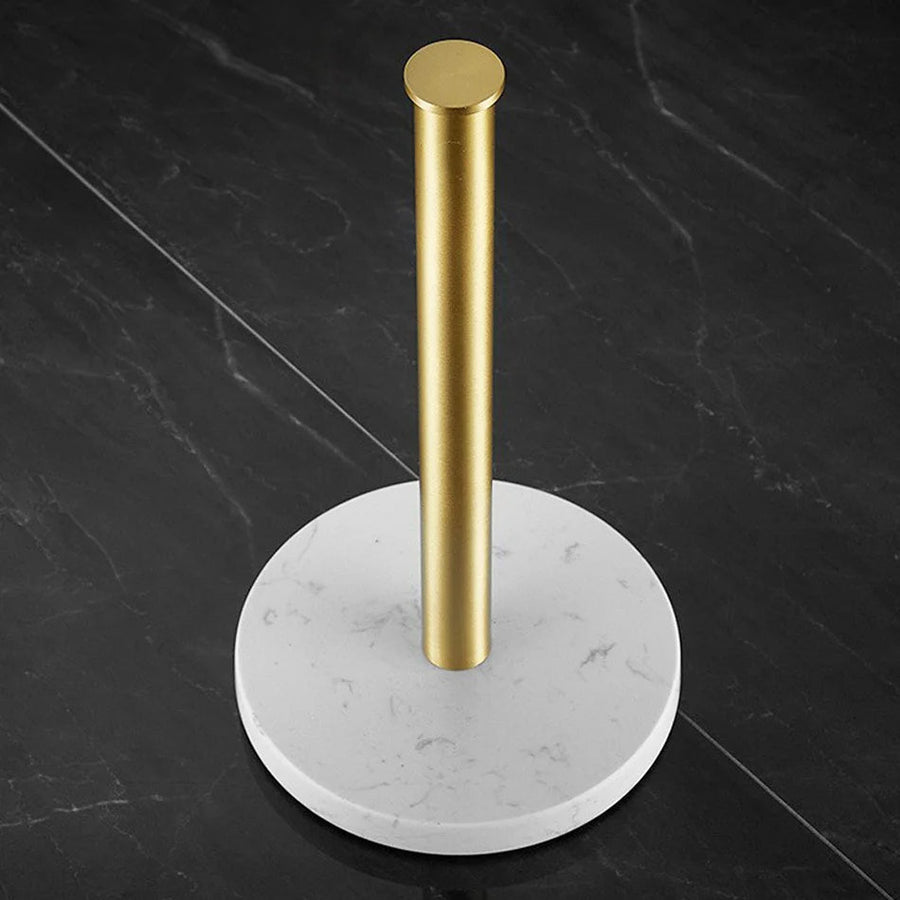 MEELANO Elegant Papirhåndklædeholder Med Stabilt Design Slank Og Moderne Guld