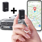 MEELANO Mini GPS-tracker Med Lyd, Magnet Og Live-sporing Til Bil, Cykel Og Taske Default