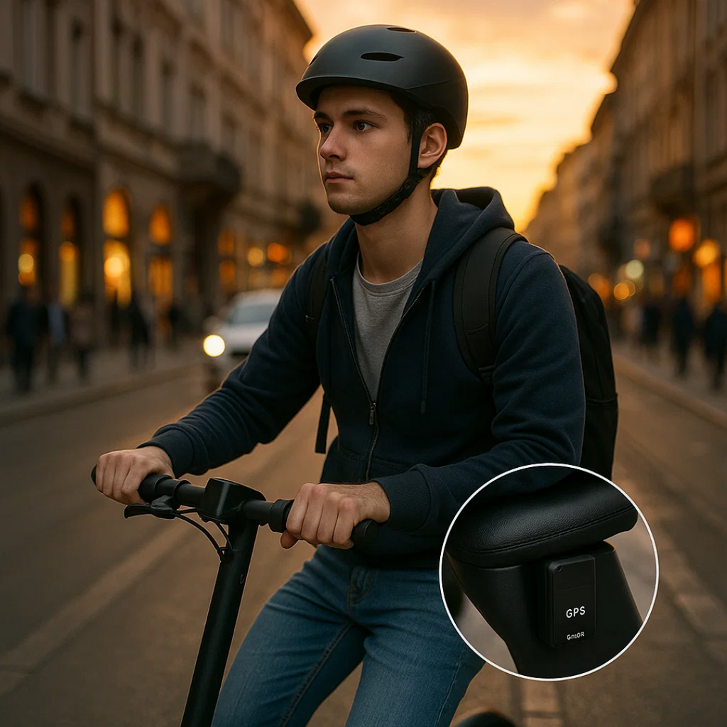 MEELANO Mini GPS-tracker Med Lyd, Magnet Og Live-sporing Til Bil, Cykel Og Taske