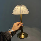 MEELANO Trådløs Bordlampe LED Akryl Med Justerbar Lysstyrke