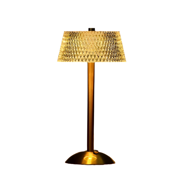 MEELANO Trådløs Bordlampe LED Akryl Med Justerbar Lysstyrke D