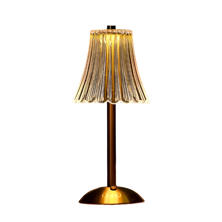 MEELANO Trådløs Bordlampe LED Akryl Med Justerbar Lysstyrke C