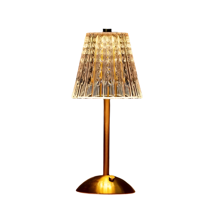 MEELANO Trådløs Bordlampe LED Akryl Med Justerbar Lysstyrke B