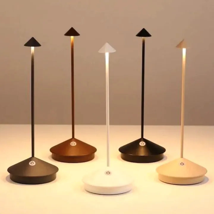 MEELANO Trådløs LED-bordlampe - ClarityGlow