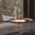 MEELANO Trådløs LED-bordlampe med Touch-dæmpning – Genopladelig, 3-Trins Lysstyrke & Minimalistisk Design