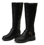 MEELANO Femme - Trendy damestøvler Sort