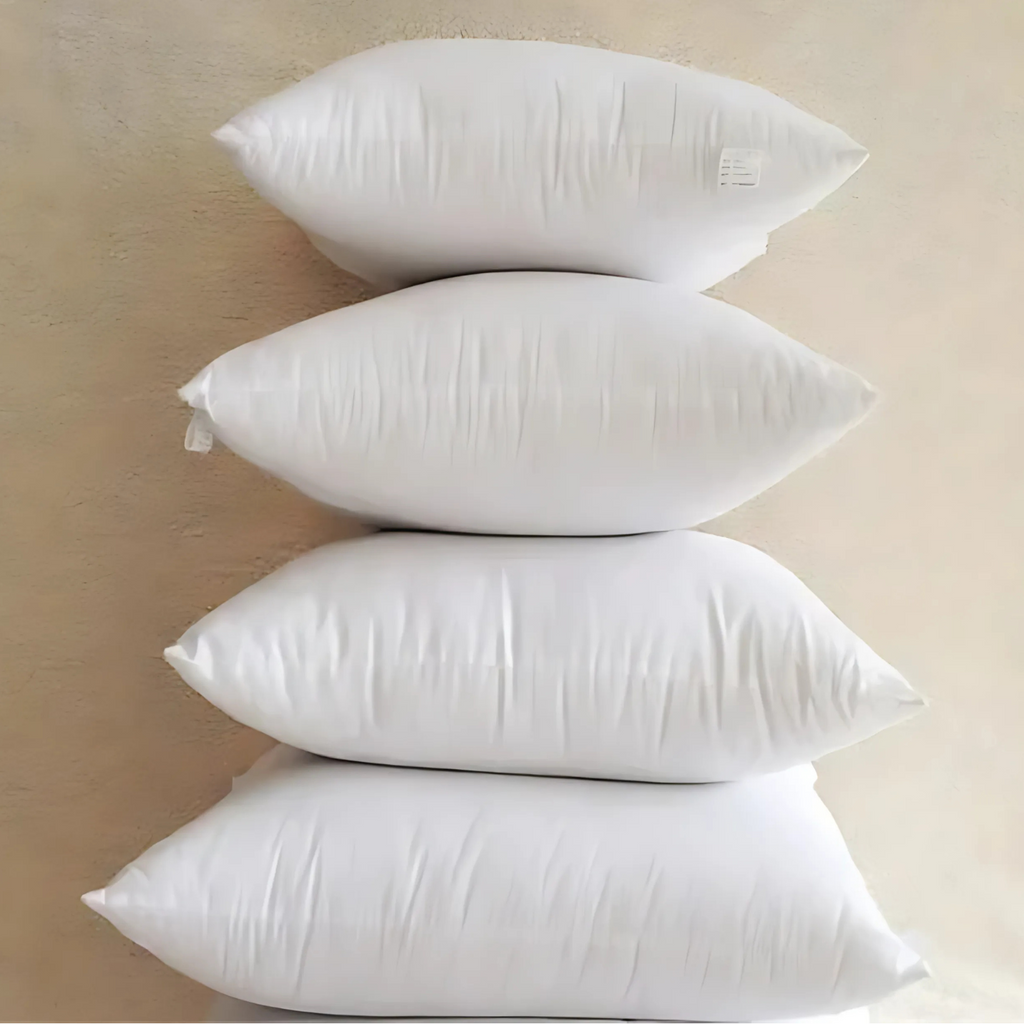 MEELANO Tulum Pude – Pudebetræk i Boucléstof (45×45 cm) med Elegant Design Pudeindlæg x 1