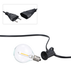 MEELANO TwinkleTrail | Udendørs LED lyskæde med varmt lys og vandtæt design