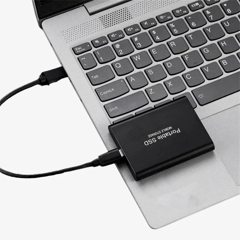 MEELANO Ekstern SSD Drev Aluminium Bærbar Lagring 1050 MBs