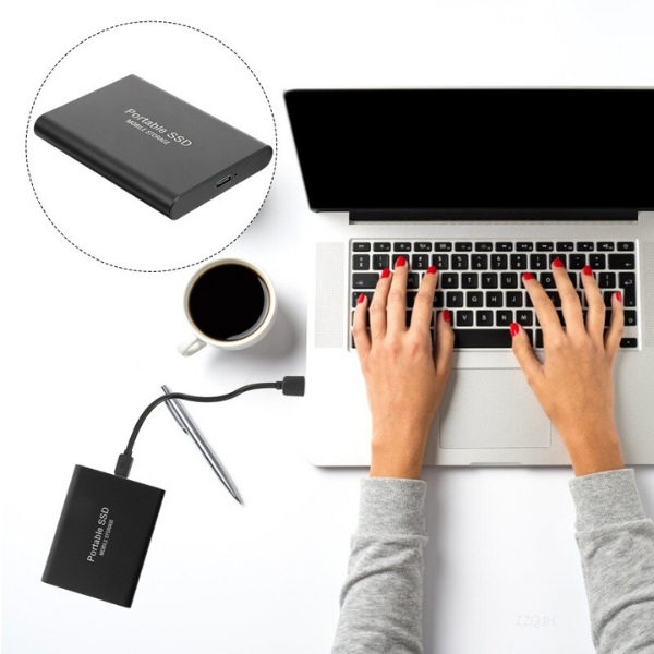 MEELANO UltraVault Ekstern SSD – Lynhurtig 4K-Lagring med Op til 30 TB & 1050 MB/s Hastighed