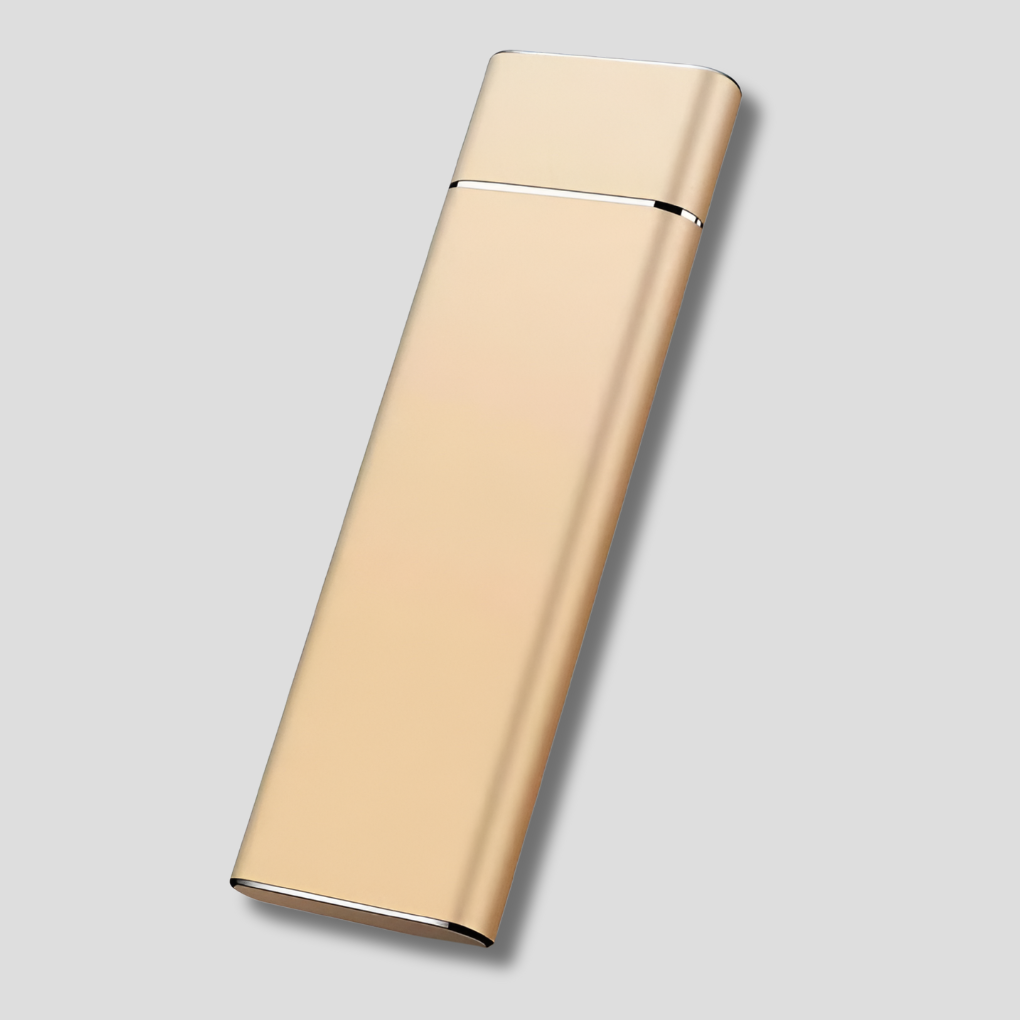MEELANO Ultrahurtig Bærbar SSD Til Hurtig Dataopbevaring Og Pålidelig Overførsel Guld 64 GB