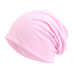 MEELANO Unisex Beanie Efterår Vinter Elastisk Udendørs Sport Hovedtørklæde Tilbehør Lyserød