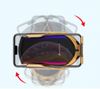 MEELANO Automatisk Mobilholder til Bil med Trådløs Oplader – Qi Telefonholder med Infrarød Sensor & 360° Rotation – GripCharge