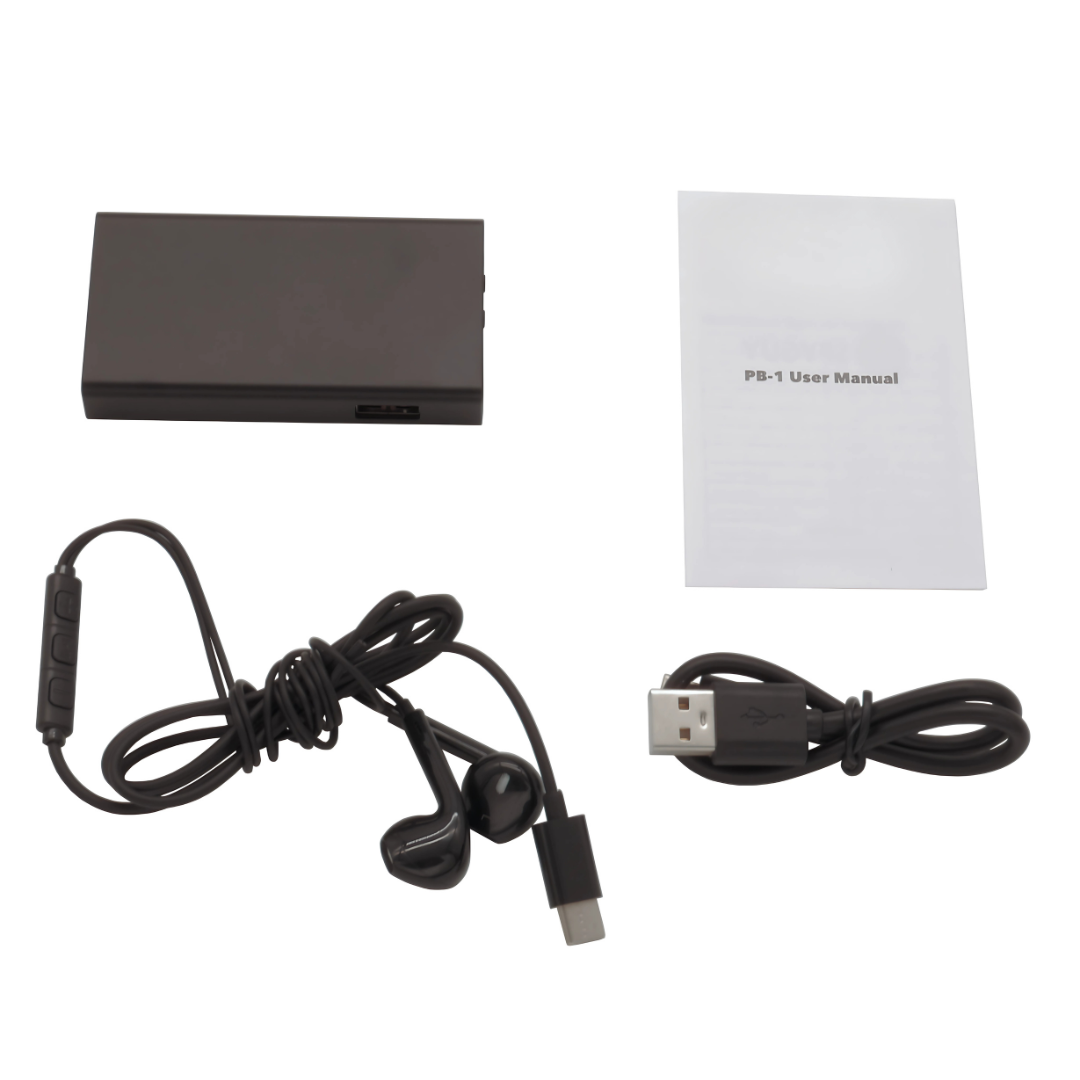 MEELANO Stemmeaktiveret Lydoptager Power Bank Lang Rækkevidde Møder