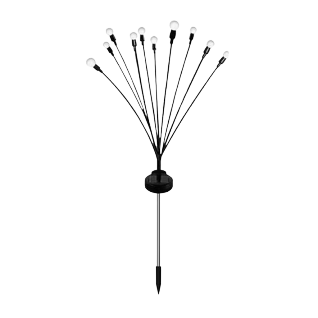 MEELANO Solcelle Havebelysning Fyrfadslys Effekt Vandtæt Udelampe Til Have Og Terrasse