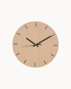 MEELANO Vægur Træ og Stål Ø30 cm - Minimalistisk Design Default